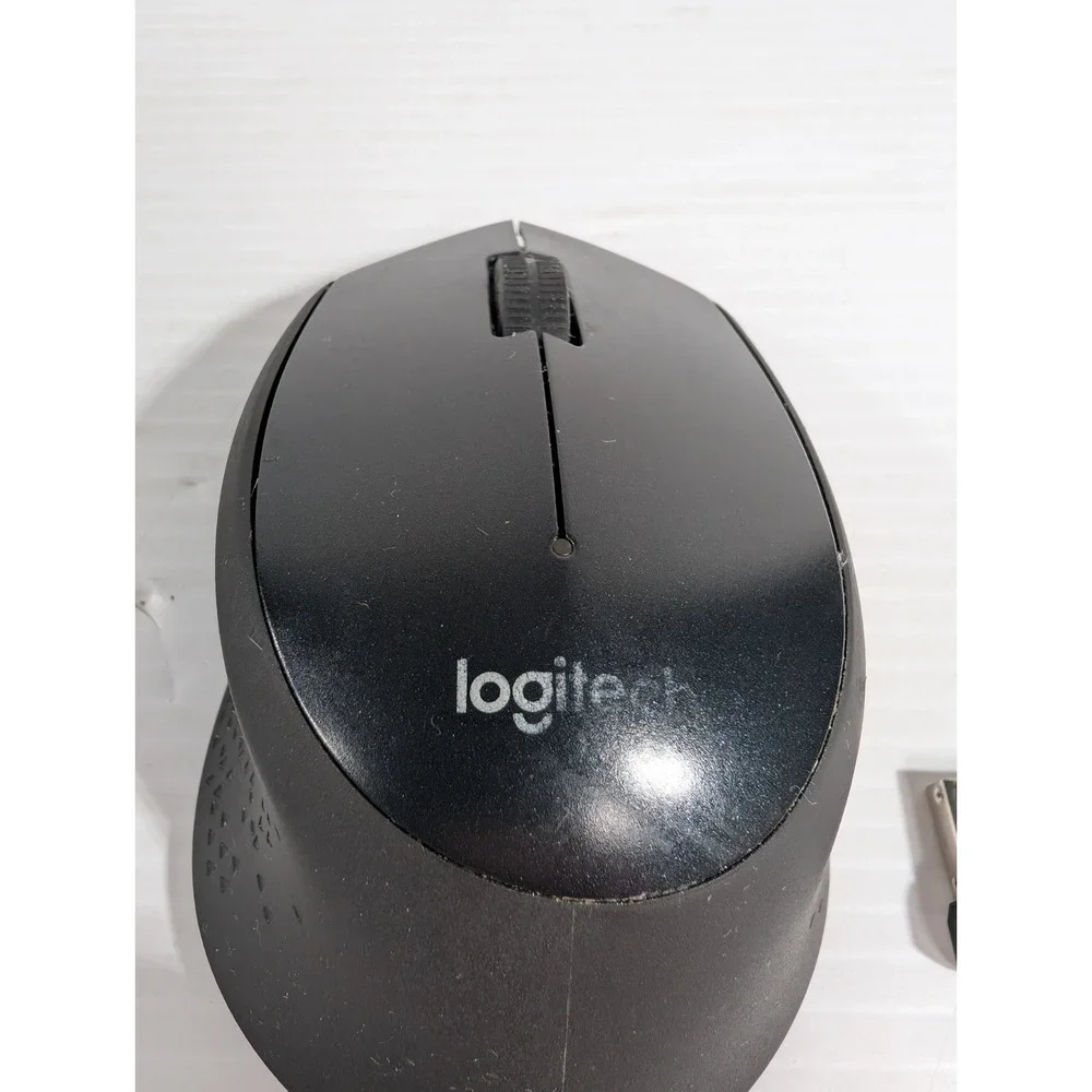 Logitech M330 SILENT Wireless Optical Mouse with USB Nano Receiver -‎ Black